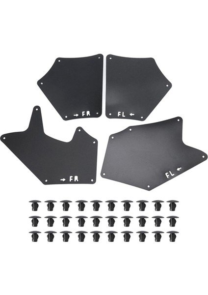 Araba Motor Sıçrama Muhafızları Toyota Tundra Sequoia Için Sıçrama Kalkan Mührleri 07-21 Araba Çamurluklar Ön Çamurluk Astar Çamur Flaps (Yurt Dışından)