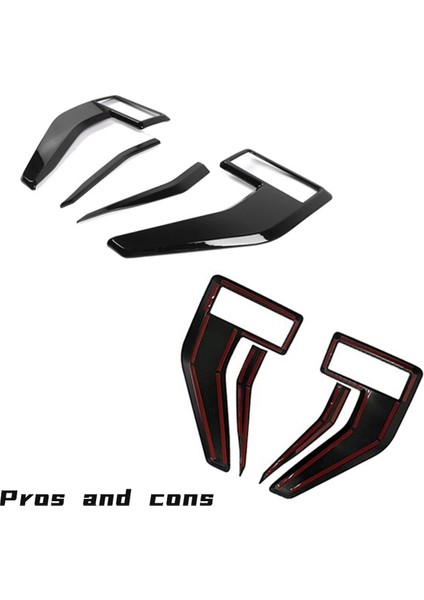 Araba Tarafı Çamurluk Kapağı Trimler Ford F150 F-150 2021 2022 2023 Siyah Için Dekoratif Çıkartmalar (Yurt Dışından) fırsatları