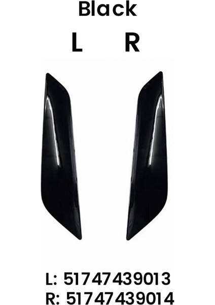 Araba Ön Fender Trim Hava Havalandırma Outlet Kapak 51747439014 Bmw 5 Serisi G30 G31 G38 2017-2023 Aksesuarlar (Yurt Dışından) modelleri