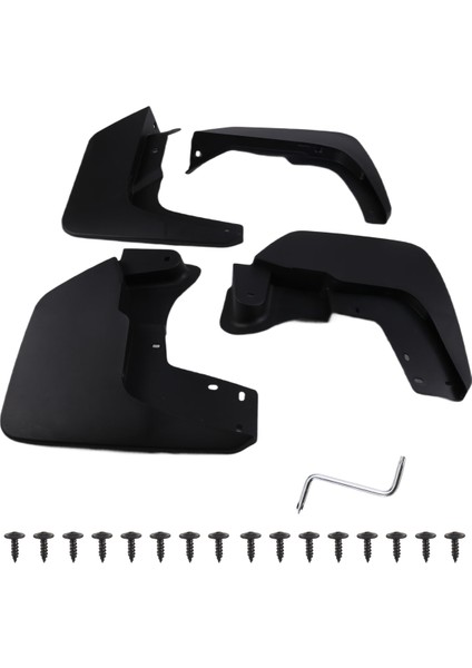 Renault Duster Hm 2018-2023 Mudflap Muhafızları Ön Arka Çamurluk Tekerlekleri Parlaması (Yurt Dışından)
