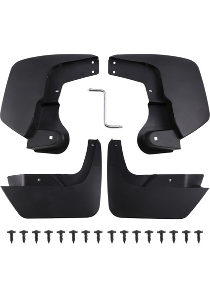 Renault Duster Hm 2018-2023 Mudflap Muhafızları Ön Arka Çamurluk Tekerlekleri Parlaması (Yurt Dışından) indirimleri