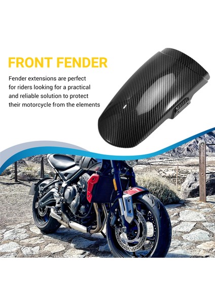 Motosiklet Aksesuarları Ön Tekerlek Çamurluk Sıçrama Koruması Trident 660 2021-2024 Için Genişletilmiş Çamurluk Kapağı (Yurt Dışından) indirimleri