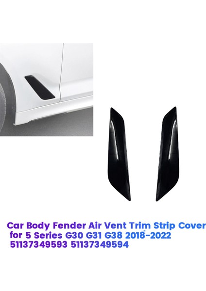 Bmw 5 Serisi G30 G31 G38 2018-2022 51137349593 51137349594SIDE Hava Havalandırma Kapağı Için (Yurt Dışından) fırsatları