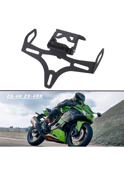 Motosiklet Kuyruğu Düzenli Çamurluk Eliminat Kayıt Plaka Plaka Sahibi Kawasaki Zx-4r Zx-4rr ZX4R ZX4RR (Yurt Dışından) fırsatları