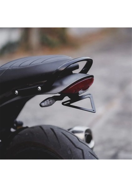 Motosiklet Kuyruğu Düzenli Çamurluk Eliminator Plaka Tutucu Hız 400 SPEED400 Scrambler 400X 2024 (Yurt Dışından) modelleri