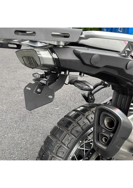 Motosiklet Plaka Tutucu Çamurluk Eliminator Kuyruk Çerçevesi Braket LED Plaka Light Cfmoto 450MT 2024 (Yurt Dışından) fırsatları