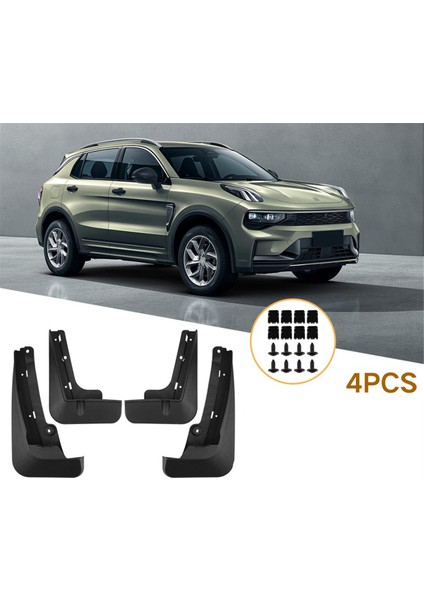 Lynk &amp; Co 01 2024 Ön Arka Çamur Flaps Için Araba Çamurlukları Gardiyanlar Sıçrama Çamurluk Araç Dış Parçaları (Yurt Dışından) modelleri