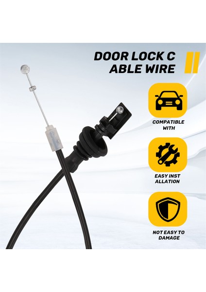 Hyundai Için I30 2007 2008 2009 2011 2011 813712R000 Araba Ön Sol Sağ Kapı Kilidi Kablo Teli (Yurt Dışından) fırsatları