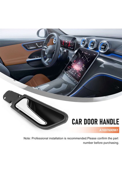 Mercedes-Benz A-Serisi W169 B Sınıfı W245 08-12 A1697600961 Için Araba Iç Kapı Kolu Trim Kolu (Yurt Dışından) fırsatları