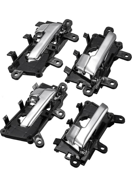 1set/4 Pcs Kapı Tutucu Iç Kia Optima Için Chrome 11-13 K5 11-18 82610-2T010 82620-2T010 83610-2T010 83620-2T010 (Yurt Dışından)