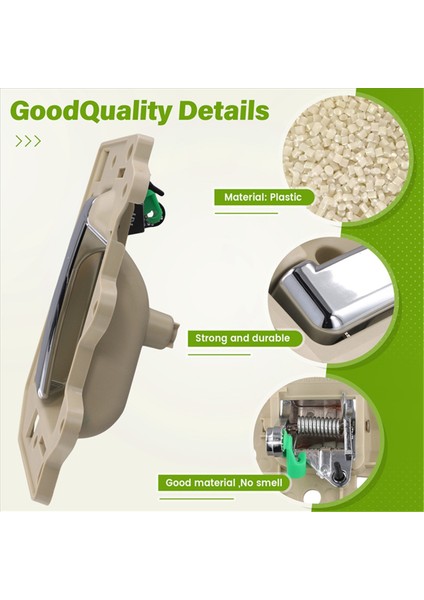 Jeep Grand Cherokee 2005-2011 Için Iç Kapı Kolu Seti 2 Adet Sol ve Sağda (Yurt Dışından)