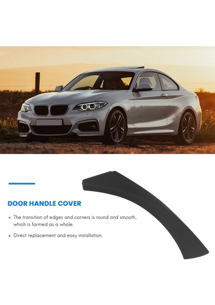 Sağ Taraf Iç Kapı Paneli Sapı Bmw 3 Serisi Için Dış Trim Kapak E90 E91 E92 E93 Siyah (Yurt Dışından) fırsatları