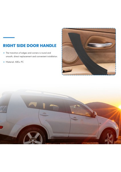 Sağ Taraf Iç Kapı Paneli Sapı Bmw 3 Serisi Için Dış Trim Kapak E90 E91 E92 E93 Siyah (Yurt Dışından) indirimleri