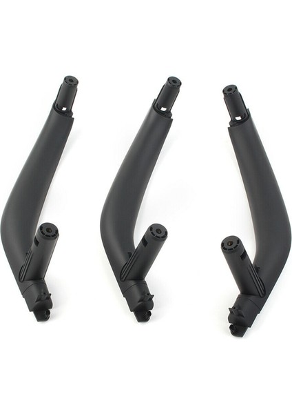 Iç Kapı Çekme Kolu Trim Kapak 51417292243 51417292244 Bmw-X5 X6 F15 F16 Rhd 2014-2018 3pcs (Siyah) (Yurt Dışından) fırsatları