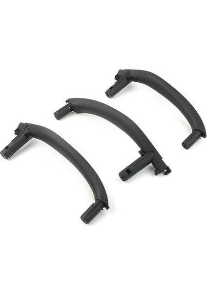 Iç Kapı Çekme Kolu Trim Kapak 51417292243 51417292244 Bmw-X5 X6 F15 F16 Rhd 2014-2018 3pcs (Siyah) (Yurt Dışından) indirimleri
