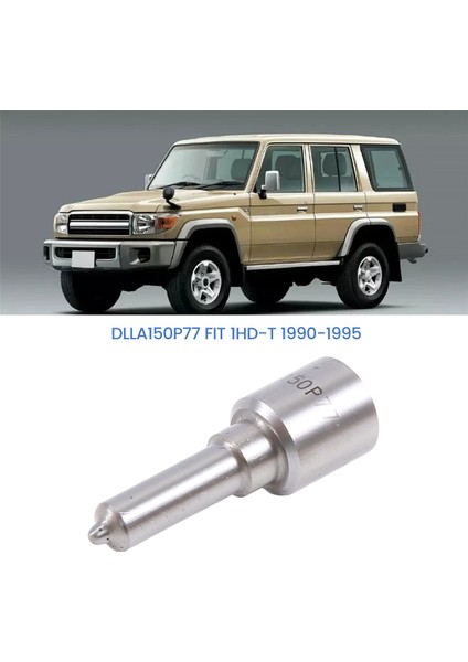 Toyota Landcruiser 1hd-T 1990-1995 Için 6pcs Enjektör Nozul DLLA150P77 (Yurt Dışından)