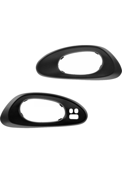 1paır Siyah Ön Kapı Tutucu Çerçeve Trim 25894591 25894592 Chevrolet Trailblazer Için 2002-2009 12457837 25894590 (Yurt Dışından) fırsatları