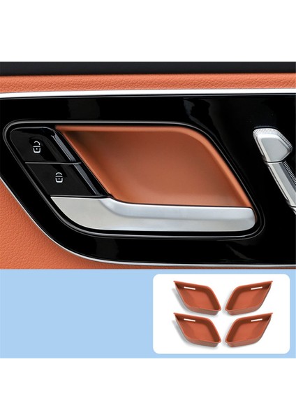 4pcs Iç Kapı Kolu Kase Kapağı Mercedes Benz C E W214 S W223 Glc Eqe Eqs-Sınıf 2021-2024 Iç Pullar (Yurt Dışından) modelleri