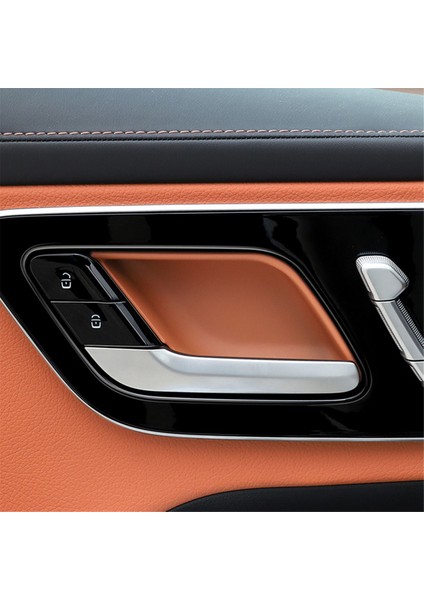 4pcs Iç Kapı Kolu Kase Kapağı Mercedes Benz C E W214 S W223 Glc Eqe Eqs-Sınıf 2021-2024 Iç Pullar (Yurt Dışından) indirimleri