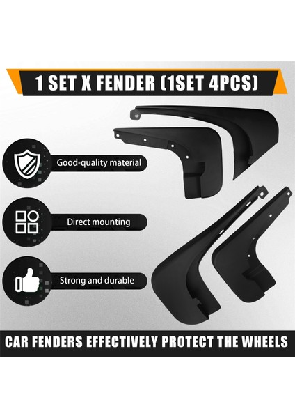 Mercedes Benz Vito V Sınıfı W447 Için Araba Çamurluk Su Koruması Yumuşak Çamurluk Cildi (Yurt Dışından) fırsatları