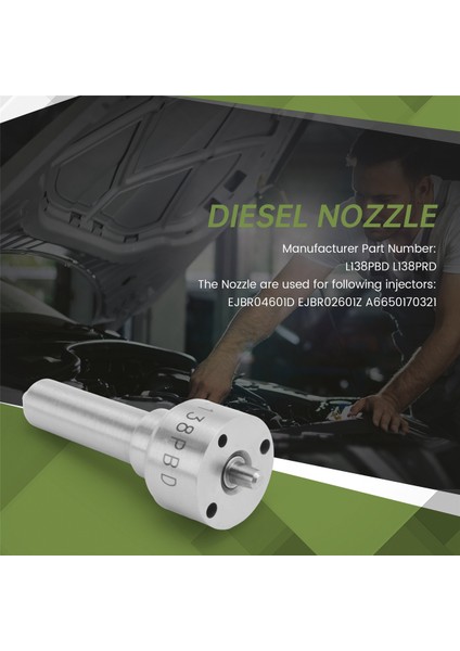 L138PBD L138PRD Ssangyong Kyron Için Yeni Ditel Enjektör Nokik Kyron 2.7l Xdı EJBR04601D EJBR02601Z A6650170321 (Yurt Dışından) fırsatları