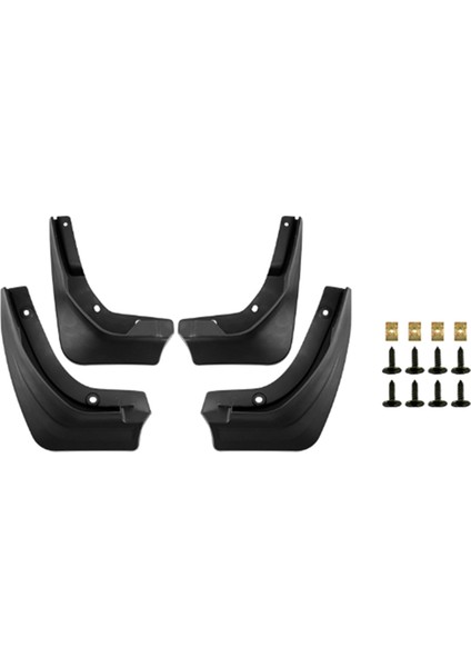 Mercedes-Benz E-Serisi 2016-2013 Ön Arka Çamur Fleps Için Araba Çamurlukları Gardiyanlar Sıçrama Çamurluk Araç Dış Parçaları (Yurt Dışından)