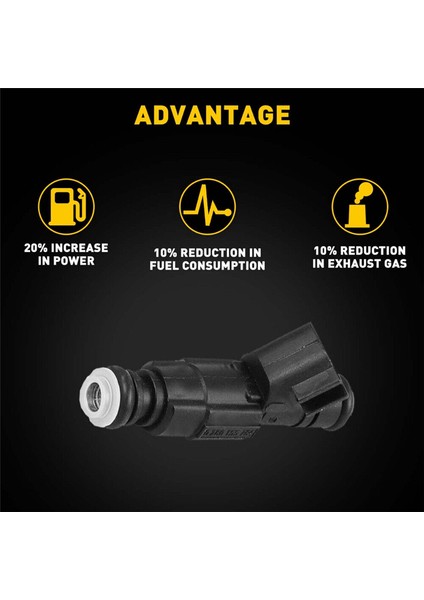0280155784 Jeep Chrysler Dodge Için Yakıt Enjektör Arabası Enjektörü 99-04 (Yurt Dışından) fırsatları