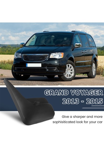 Chrysler Grand Voyager Için Araba Çamurluk Su Koruyucusu Yumuşak Çamurluk Cildi 2013-2015 (Yurt Dışından) fırsatları