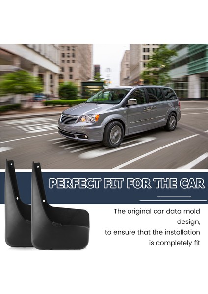 Chrysler Grand Voyager Için Araba Çamurluk Su Koruyucusu Yumuşak Çamurluk Cildi 2013-2015 (Yurt Dışından) indirimleri