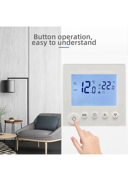 AC95V-240V Elektrikli Yerden Isıtma Termostatı Ev Termostatı K1RH3A (Yurt Dışından) fırsatları