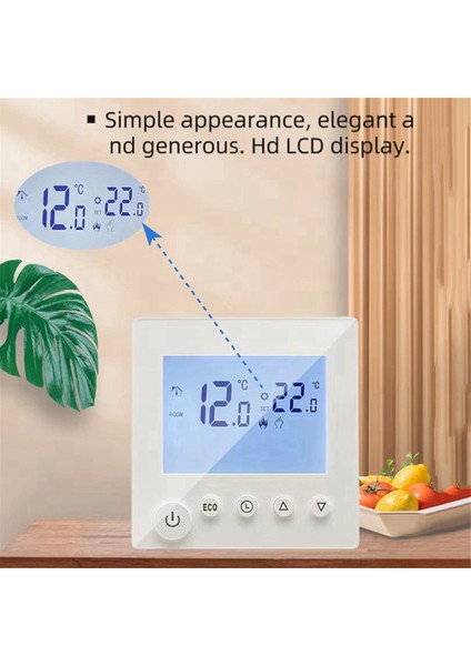 AC95V-240V Elektrikli Yerden Isıtma Termostatı Ev Termostatı K1RH3A (Yurt Dışından) indirimleri