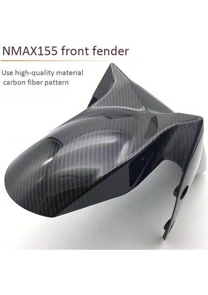 Yamaha NMAX155 Için 150 2016-2019 Motosiklet Ön Tekerlek Çamurluk Çamurluk Sıçrama Koruma Kalkanı Karbon Fiber Aksesuarları (Yurt Dışından) fiyatları