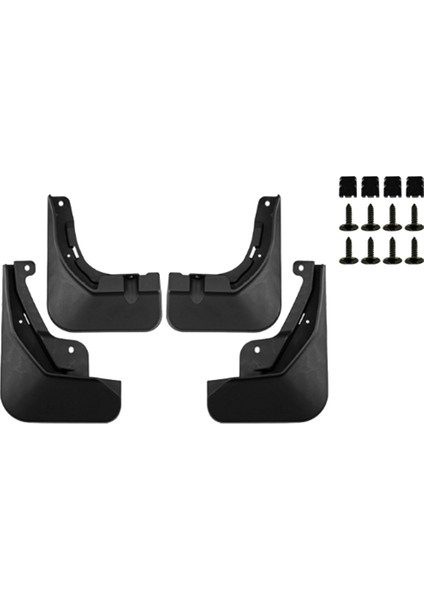 Bmw 5 Serisi G60 G68 2024 Çamurlu Çamur Çamur Flep Guard Sıçrama Mudguards Araç Aksesuarları (Yurt Dışından)