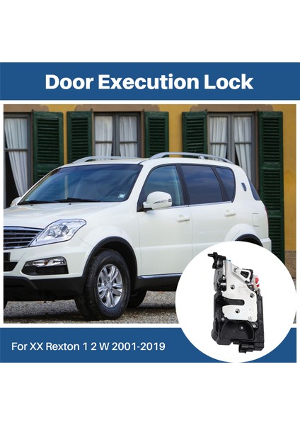 Ssangyong Rexton 1 2 W 2001-2019 Için Araba Kapısı Kilit Aktüatörü (Yurt Dışından) indirimleri