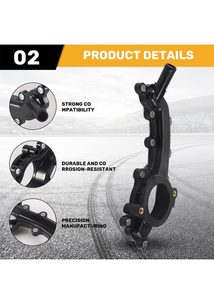 Termostat Muhafaza Su Çıkışı Chrysler Için Uygun 300 2014-2017 5184653 5184653AD (Yurt Dışından) indirimleri