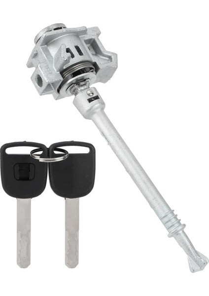 Honda Civic 2016-2021 Için 2 Tuşlu Ön Sürücü Yan Kapı Kilit Silindiri (Yurt Dışından)