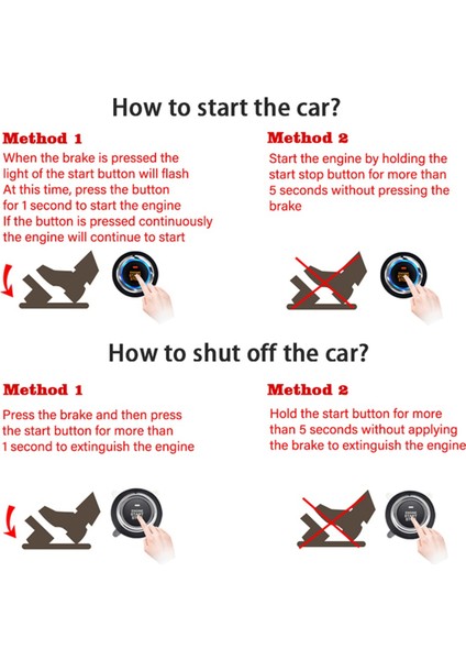 Otomatik Araba Alarmı Autostart Akıllı Ateşleme Sistemi Uzaktan Kumanda Arabalar Için Durdur Düğmesi (Yurt Dışından) fırsatları