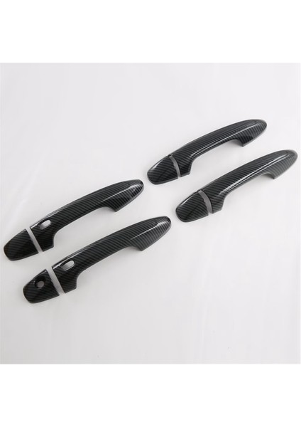 Toyota Hilux Fortuner Için 2024 Abs Karbon Fiber Araba Kapı Tutma Kapağı Trim Dekorasyon Aksesuarları Çift Delik (Yurt Dışından) fiyatları