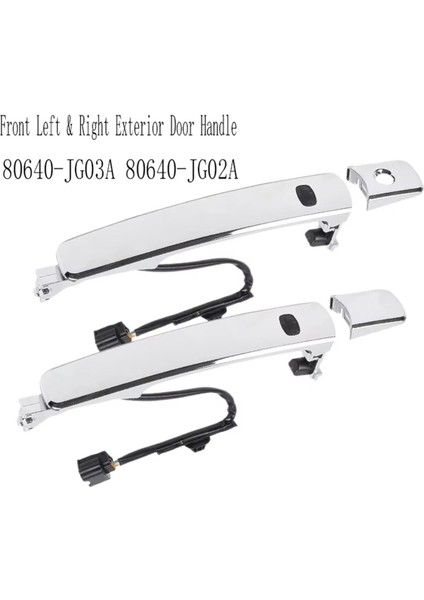Araba Dış Kapı Kolu Ön Sol ve Sağ Yan Kapı Kolu Nissan X-Trail T31 2006-2014 80640-JG03A 80640-JG02A (Yurt Dışından) fiyatları