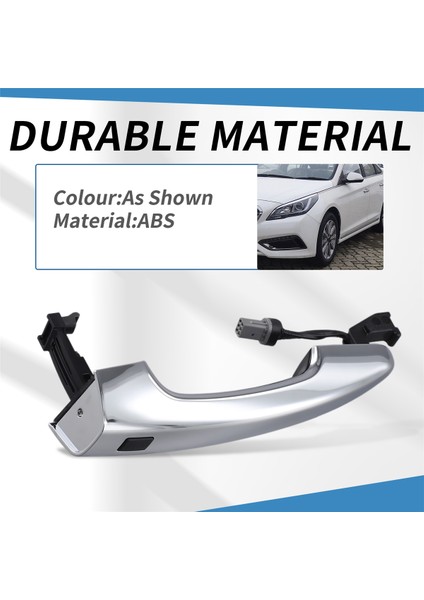 82651-C1110 Araba Ön Sol Sürücü Kapı Kolu Hyundai Sonata Için 15-17 Hibrit 16-19 82651C1110 Sol (Yurt Dışından) fırsatları