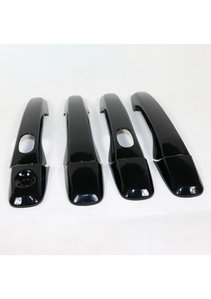 8pcs Abs Parlak Siyah Dış Kapı Kolu Kapak Kapağı Ford Explorer Için Akıllı Delikli 2011-2018 (Yurt Dışından) indirimleri