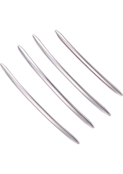 4pcs Krom Paslanmaz Çelik Dış Kapı Kolu Kalıplama Kapağı Kapak Dış Kapılar Bmw 5 Serisi F10 F18 (Yurt Dışından)