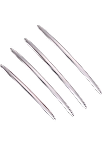 4pcs Krom Paslanmaz Çelik Dış Kapı Kolu Kalıplama Kapağı Kapak Dış Kapılar Bmw 5 Serisi F10 F18 (Yurt Dışından) modelleri