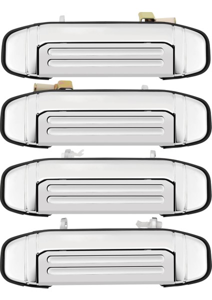 Mitsubishi Pajero Için Araç Krom Kapı Tutucu Aksesuarları 1992 1993 1994 1995 1996 1997 (Yurt Dışından)