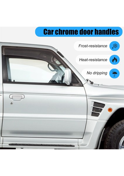 Mitsubishi Pajero Için Araç Krom Kapı Tutucu Aksesuarları 1992 1993 1994 1995 1996 1997 (Yurt Dışından) indirimleri