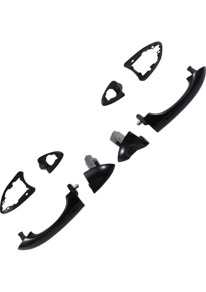 Bmw X5 E53 2000-2006 Dış Kapı Kolu Için Ön Sol+Sağ Dış Kapı Kolu 51218243617 51218243618 Rhd (Yurt Dışından) modelleri