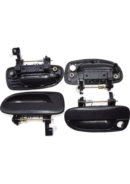 4pcs (Ön Solda Sol Ön) Dış Dış Kapı Kolu Hyundai Aksanı Için Siyah Siyah 2000-2005 Yeni (Yurt Dışından) indirimleri