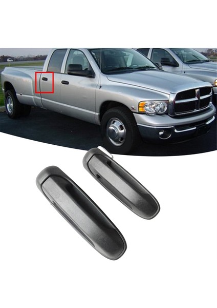 55275684AB Araba Arka Kapı Kolu 55275685AB Dodge Ram 2002-2011 Dış Kapı Kolu Araç Aksesuarları (Yurt Dışından) fırsatları