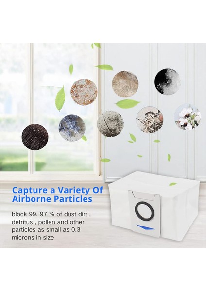 Ecovacs Için Aksesuar Kiti Deebot X1 Omni / T10 Omni / X1 Turbo Vakum Süpürücü Ana Yan Fırça Filtreleri Paspas Padleri Toz Çanta (Yurt Dışından) indirimleri