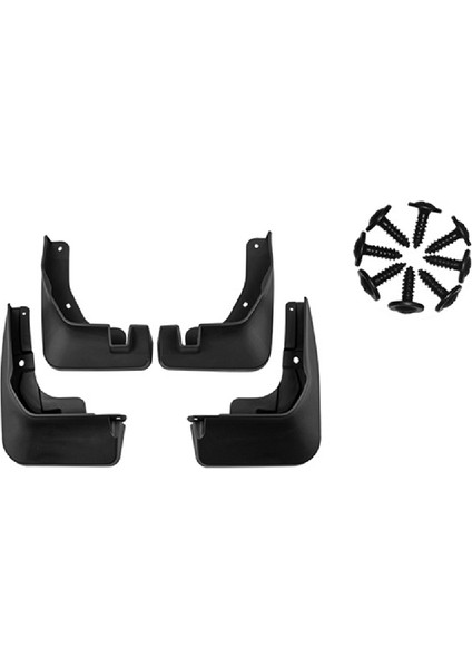 Toyota Wigo Agya 2023 Çamurluk Çamur Çamur Çamur Flap Guard Guard Sıçrama Çamurluk (Yurt Dışından)